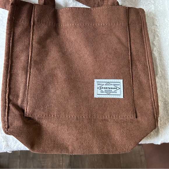 Small Brown Tote - Picture 2 of 6